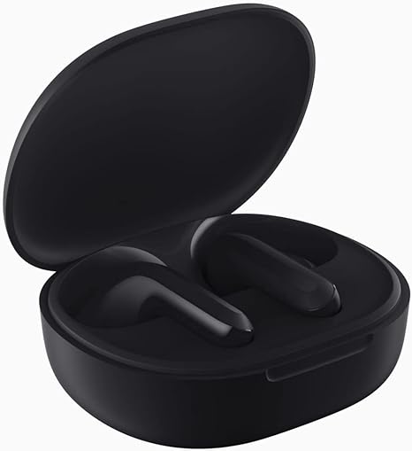 Xiaomi Redmi Buds 4 Lite TWS Wireless Earbuds, Bluetooth 5.3 Low-Latency Game Headset with AI Call Noise Cancelling, IP54 Waterproof, 20H Playtime, Lightweight Comfort Fit Headphones, Black