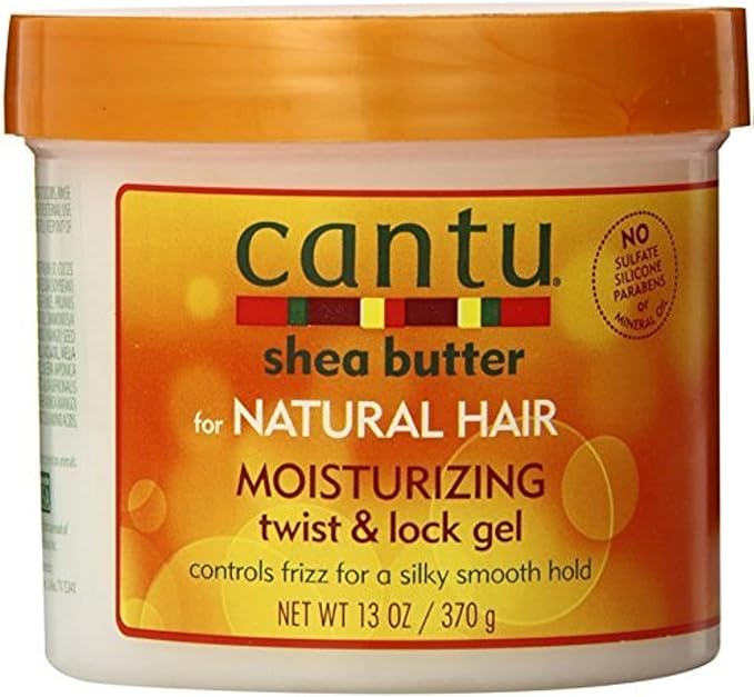 Cantu Shea Butter For Natural Hair Moisturizing Twist & Lock Gel 13 oz