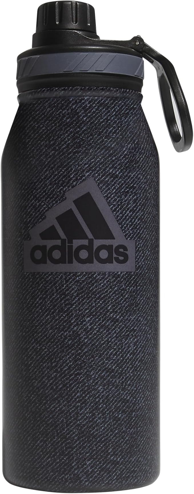 adidas 1 Liter (32 oz) Metal Water Bottle, Hot/Cold Double-Walled Insulated 18/8 Stainless Steel